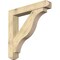 Ekena Millwork Funston Craftsman Rough Sawn Bracket w/ Offset Brace, Douglas Fir, 8"W x 48"D x 48"H BKT0806X48X48FST04RDF - alternate 1